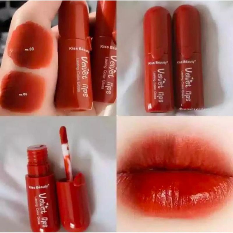 KISS BEAUTY VELVET CREAM LIPSTIK