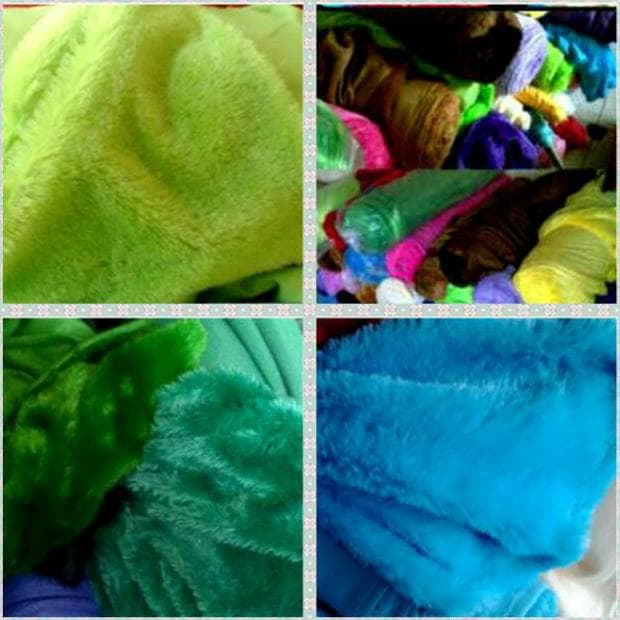 Kain rasfur karindo / bahan bulu rasfur karindon