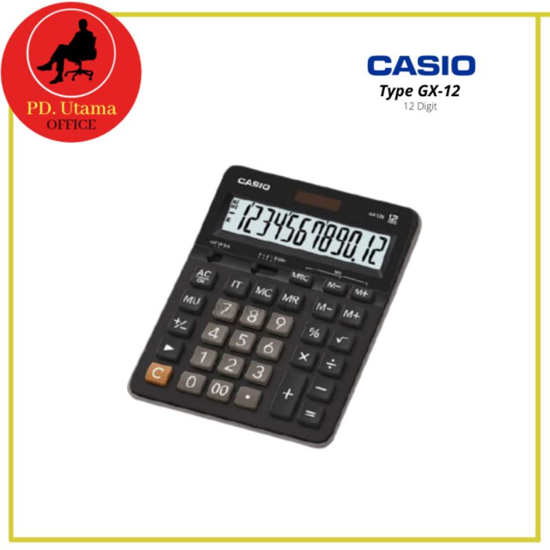 

KALKULATOR CASIO GX 12 PROMO MENARIK HARGA MURAH