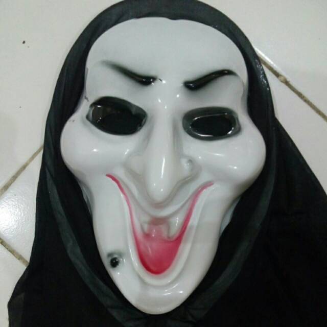 Halloween topeng nenek sihir