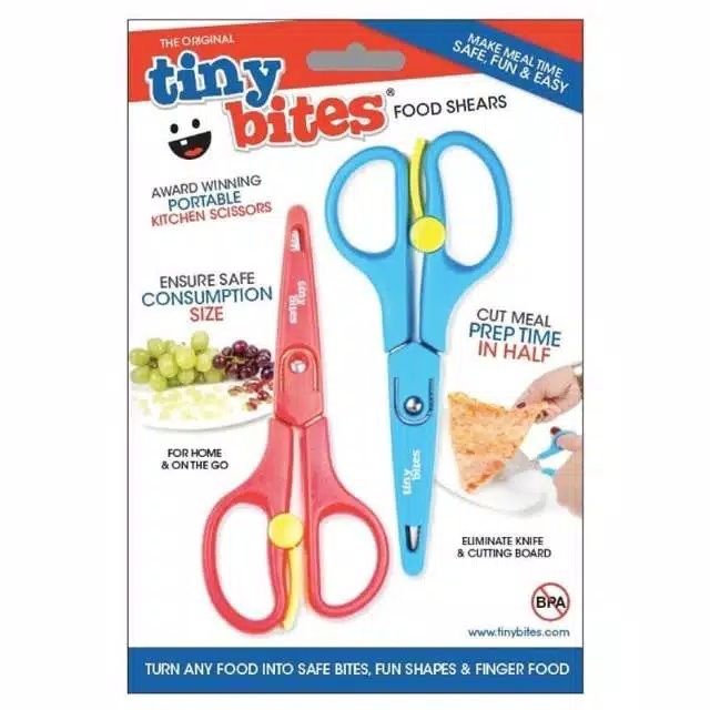 Tiny Bites Food Shears 2pcs Gunting Makanan