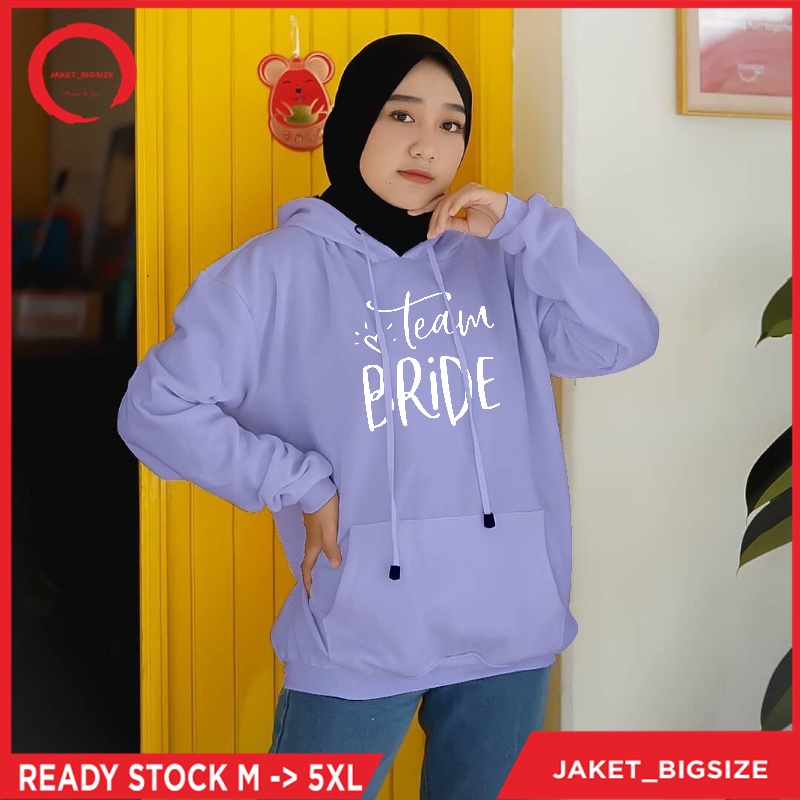 Hoodie Hodie Team Bread  jumbo bigsize wanita ukuran m l xl xxl xxxl xxxxl xxxxxl