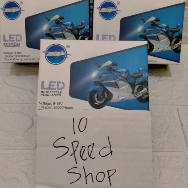 LAMPU LED MOTOR 6 SISI