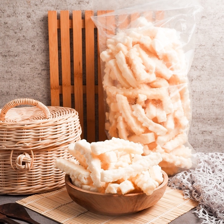 

Kerupuk Stick / Krupuk Stik Asli Palembang 200 gram