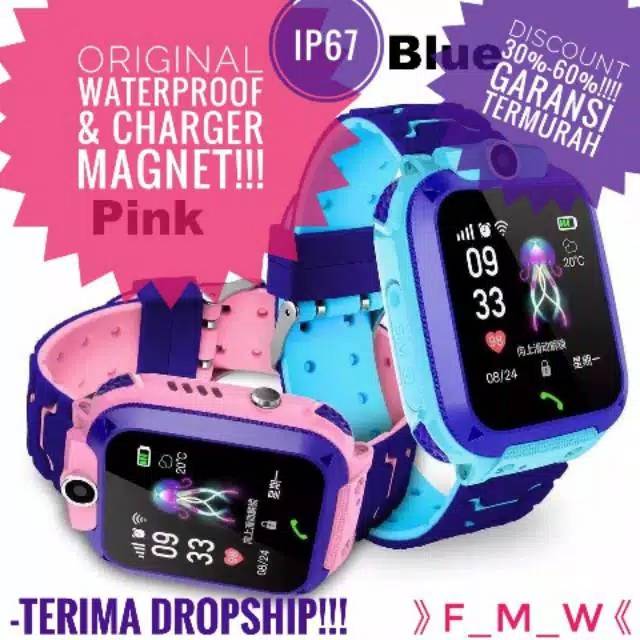 SMARTWATCH WATERPROOF IP67 MAGNET CHARGING/MULTI FUNGSI