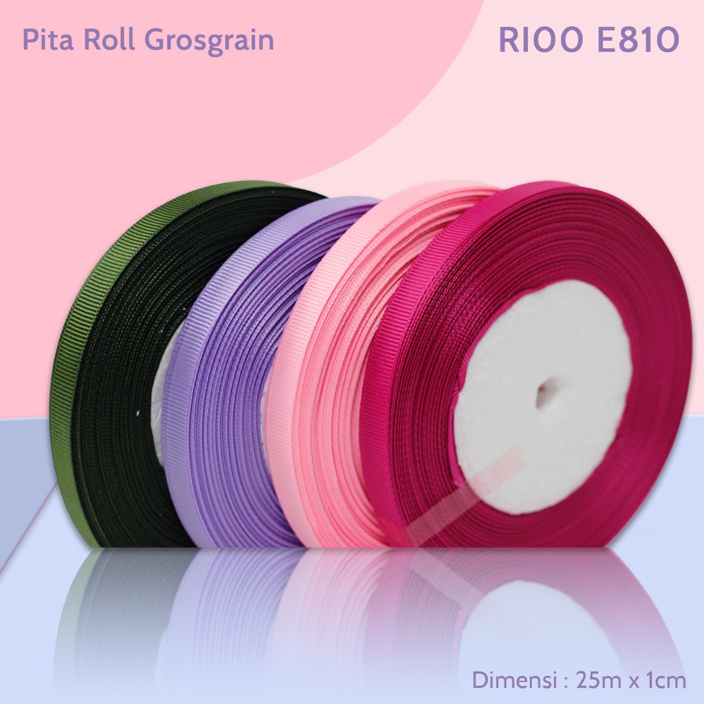 Pita Roll Gurat RI00 E810 - 4 Pilihan Warna