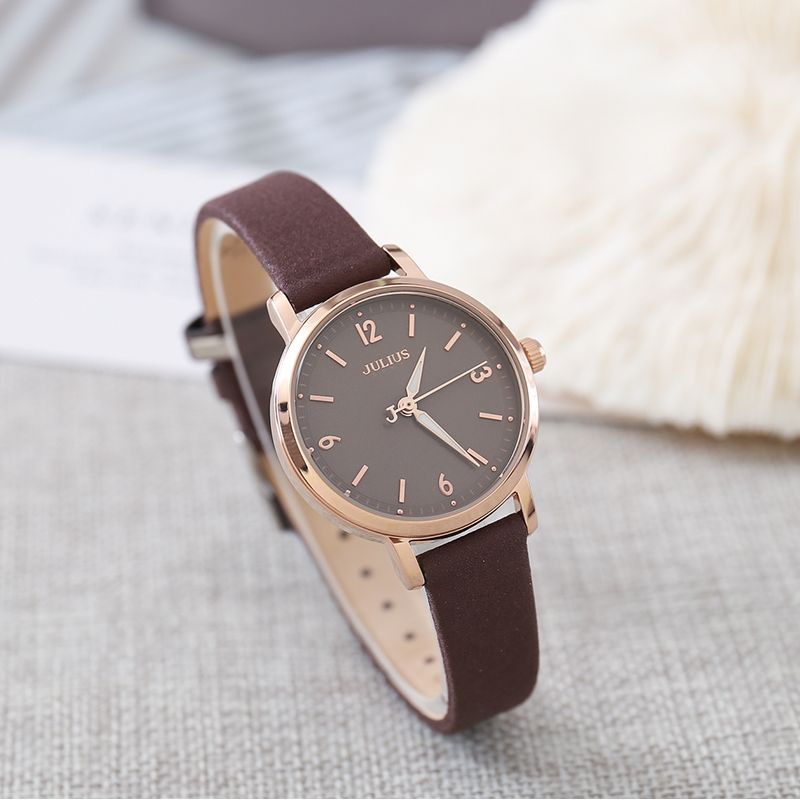 Jam Analog Mewah Anti Air 1262S Original Gold Jm Tangan Wanita De Wh473 Tangan / Pria Kayu / Woode J