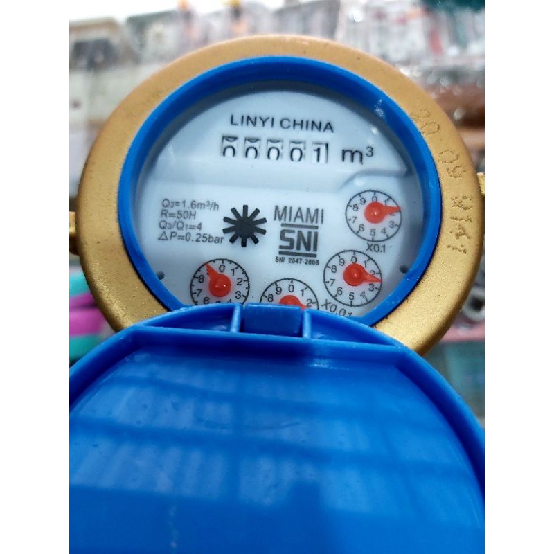 Meteran PDAM / Meteran air besi / Meter Air / Meter Pdam / Water meter SNI