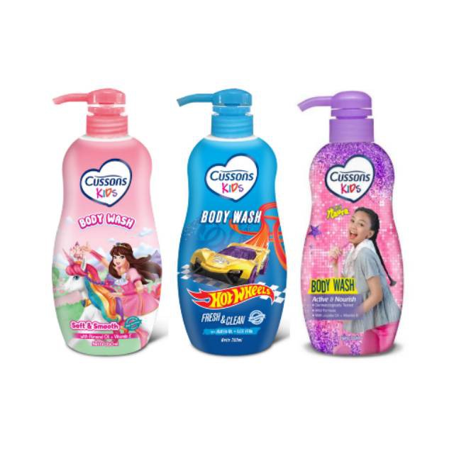 Cussons Kids Body Wash (Tersedia varain aroma dan ukuran)