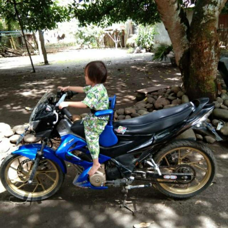 JOK BONCENGAN ANAK SUZUKI SATRIA &amp; HONDA SONIC LENGKAP