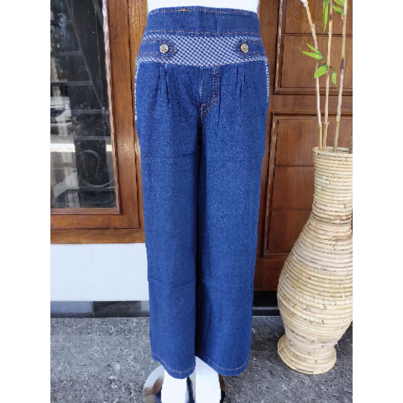 Celana Kulot Jeans Dewasa 9200