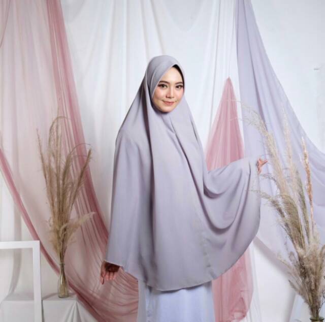 HIJAB/JILBAB/KERUDUNG BERGO JUMBO WOLFIS PET XXL/KHIMAR SYAR'I JUMBO PET ANTEM/JILBAB JUMBO INSTAN