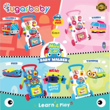 Sugar Baby Mini Car Push Walker ( Baby Walker )