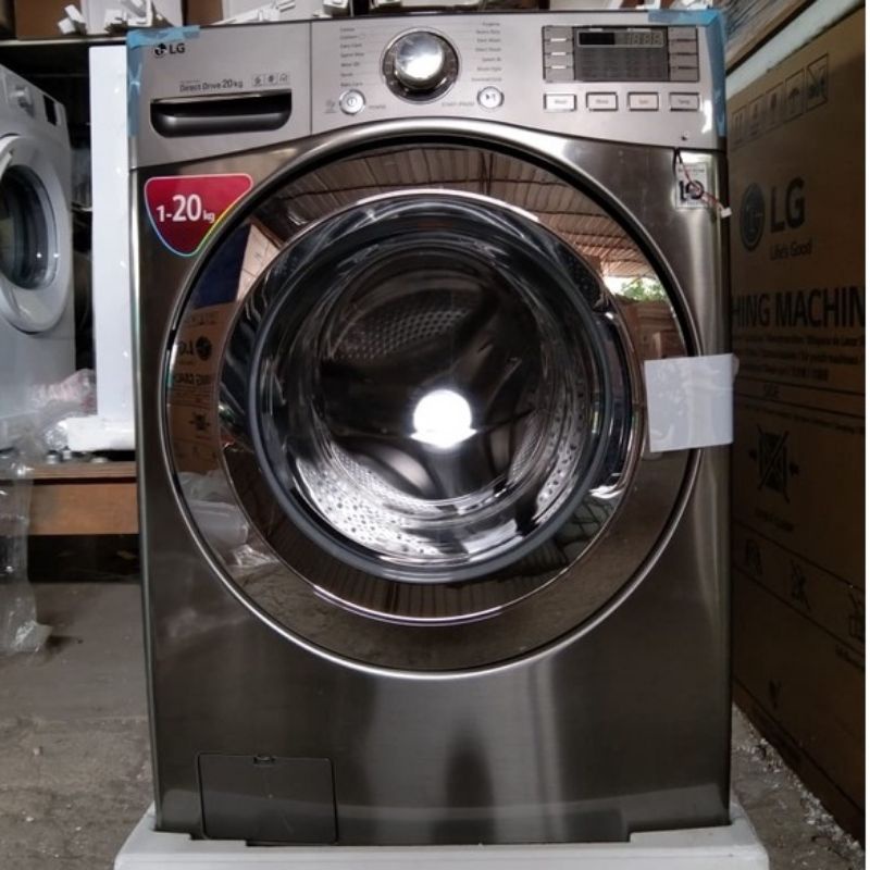 Mesin cuci LG front loading kapasitas 20 kg murah untuk laundry