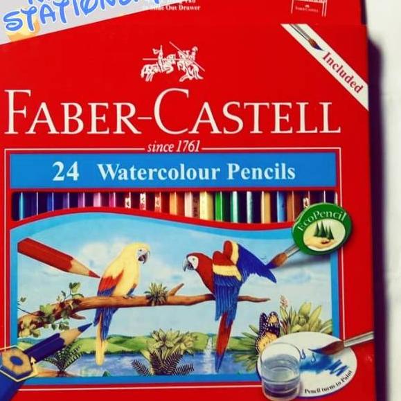 

Special - Watercolour pencils 24 warna / pensil warna faber castell 24 warna