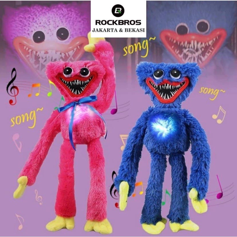 Boneka Poppy Playtime Huggy Wuggy Popy Monster Doll Mainan Anak Viral