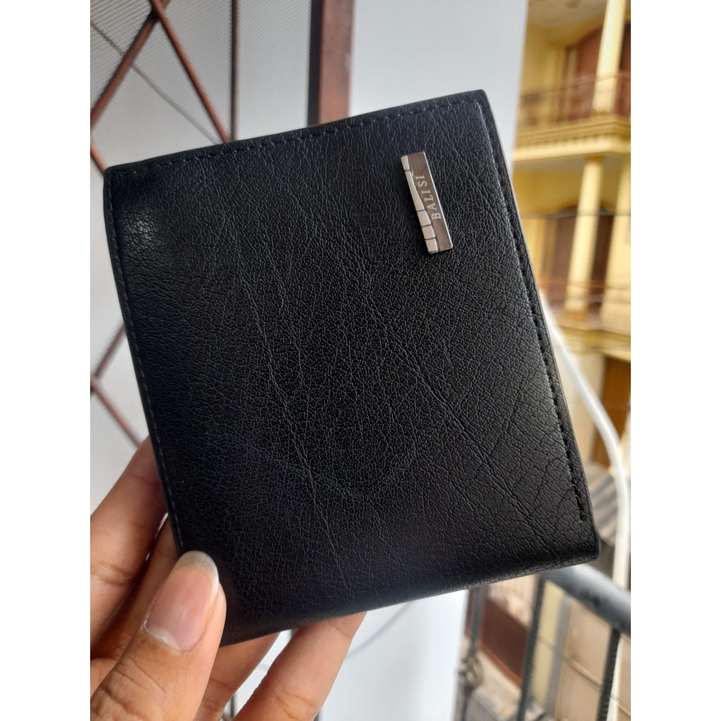 Dompet Balisi Lipat Khusus Cowok / Dompet Pria BALISI Plat / Bahan Kulit Halus Mewah