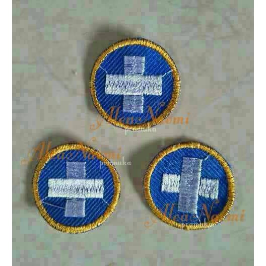 tanda pramuka TKK bordir pramuka penegak purwa P3K PPPK