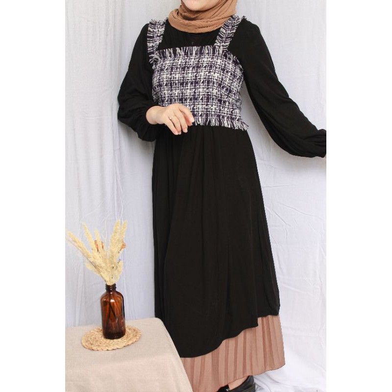 Imo Tanktop - Tanktop tweed hijab