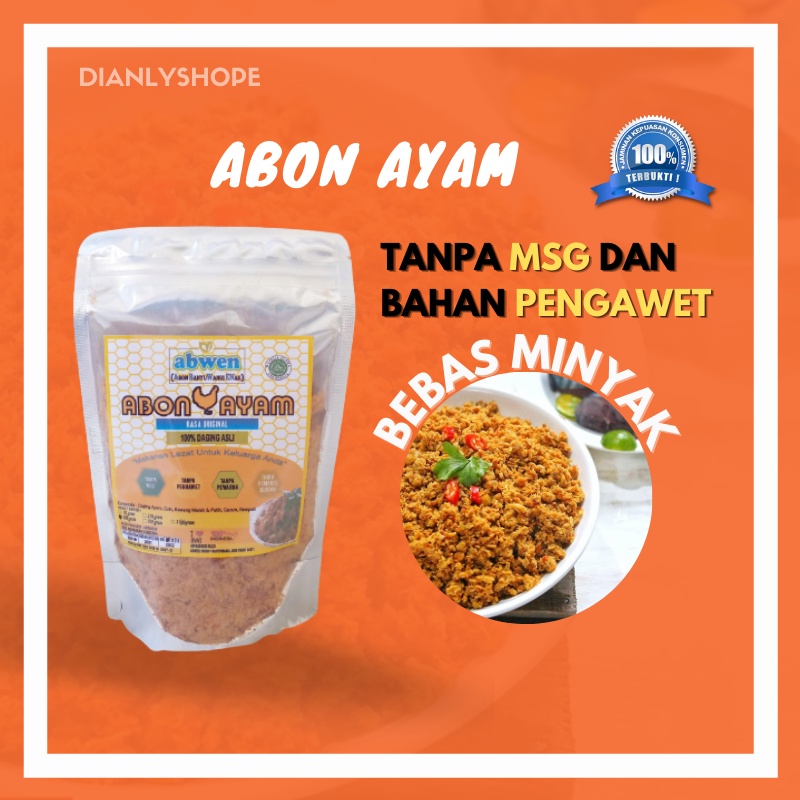 

Abon Ayam Sapi Ikan Tuna Lele Pedas Manis Asli Non MSG Original Halal Makanan Siap Saji 100g