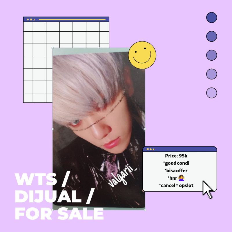 (BOOKED) PHOTOCARD PC BAEKHYUN OFFICIAL OBSESSION