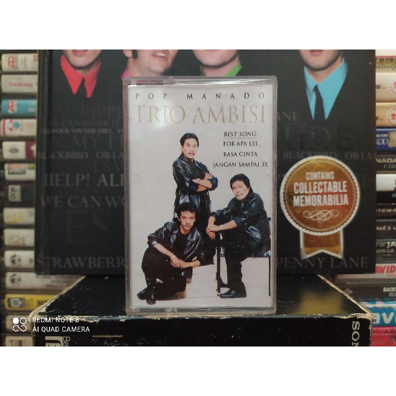 Kaset Pita : POP MANADO - TRIO AMBISI.