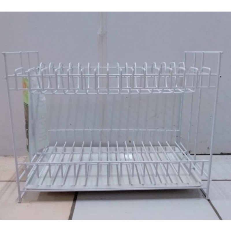 SIMBASUN : ROSE-394T RAK PIRING KAWAT SUSUN 2 + NAMPAN ROSE 394 T SIMBA SUN