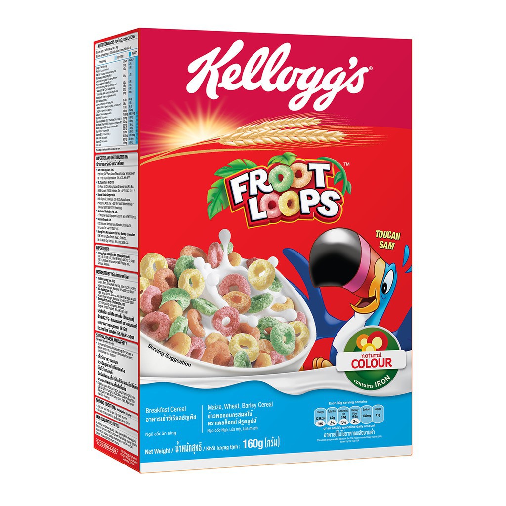 

Kelloggs Froot Loops 150 gram