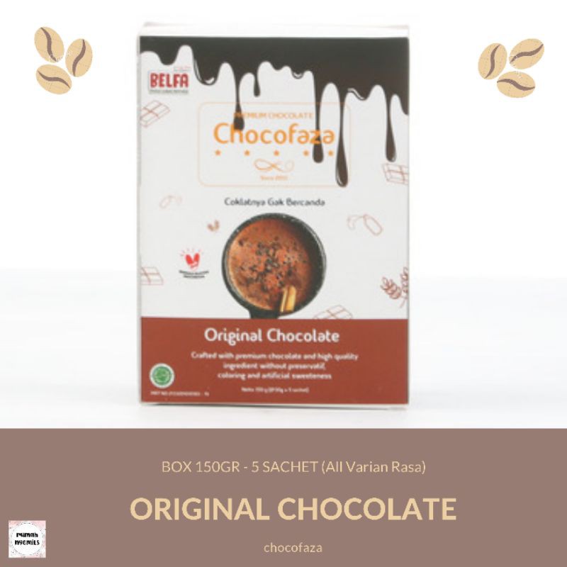 Jual ORIGINAL Chocolate Chocofaza Minuman Coklat Premium Kekinian Sehat ...