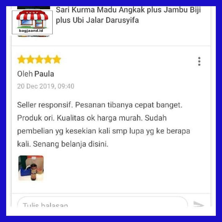 

R6Rey7- Sari Kurma Madu Angkak Plus Jambu Biji Plus Ubi Jalar Darusyifa T8Rjur-