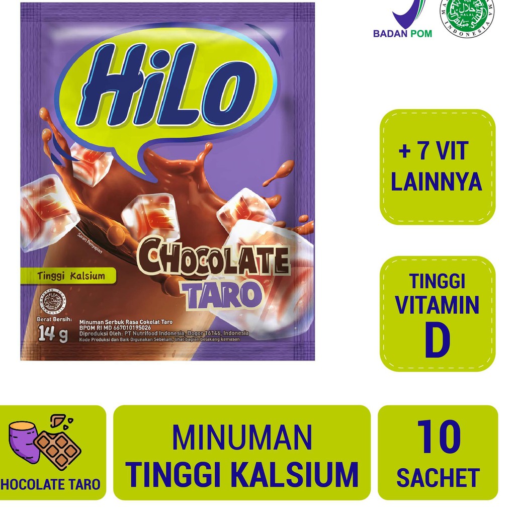 

PROMO 11.11 Hilo Chocolate Taro 10's