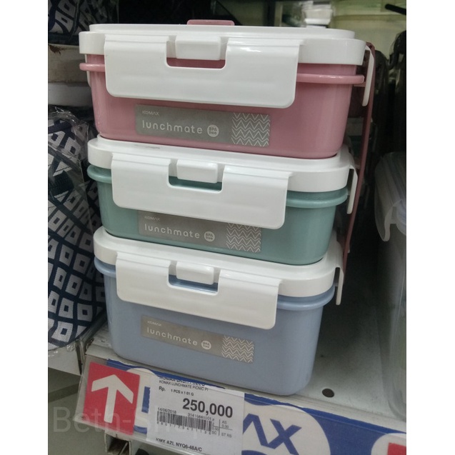 Lunchmate Picnic Komax Bpa Free - Tempat Makan Rantang Piknik Komax