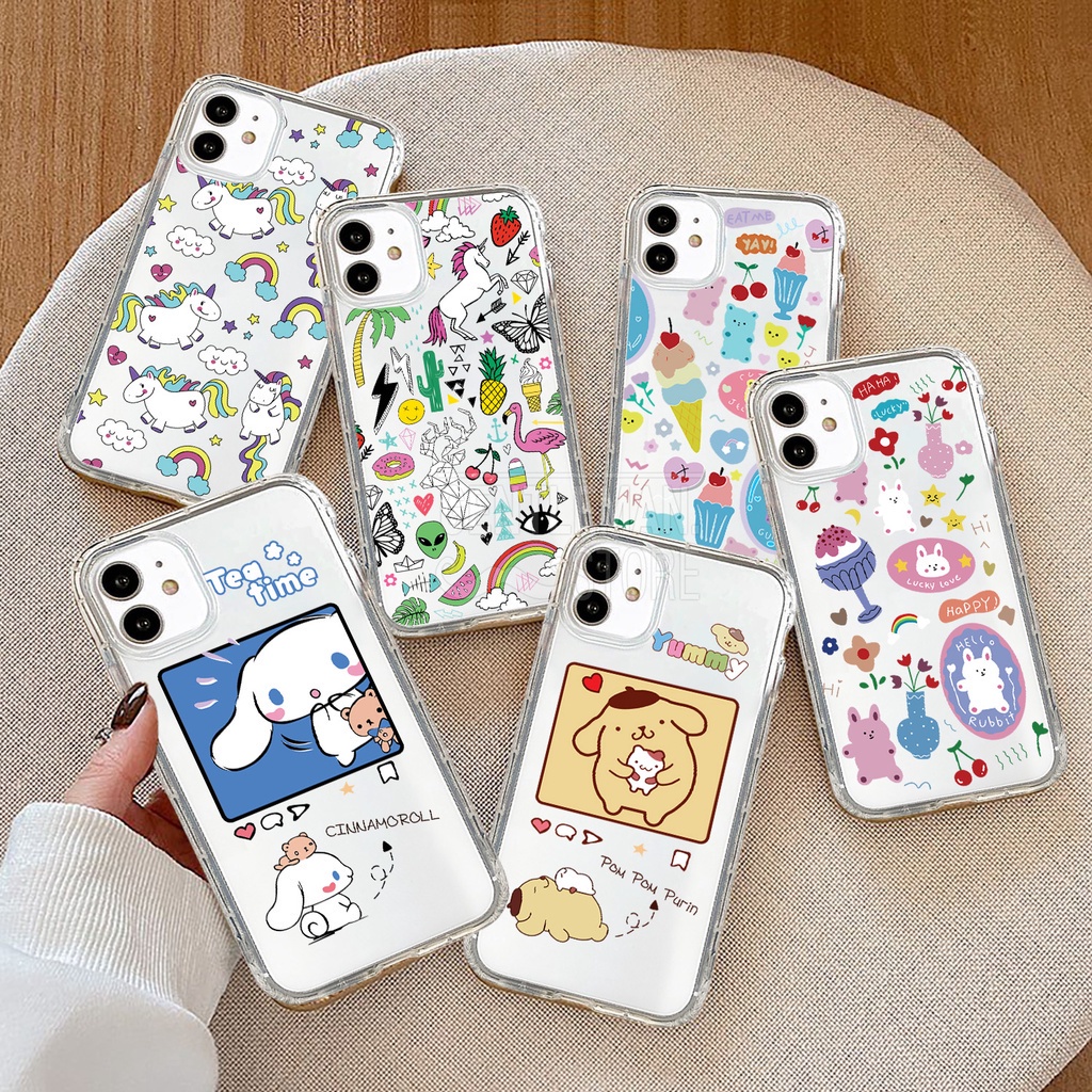 CASE SOFTCASE CASING HANDPHONE CLEAR VIVO Y1S Y12 Y12S Y15 Y15S Y17 Y19 Y20 Y20S Y21 2021 Y21S Y21T Y30 Y30i Y33S Y50 Y51 2020 Y51A Y53S Y91 Y91C Y93 Y95 #CR-003