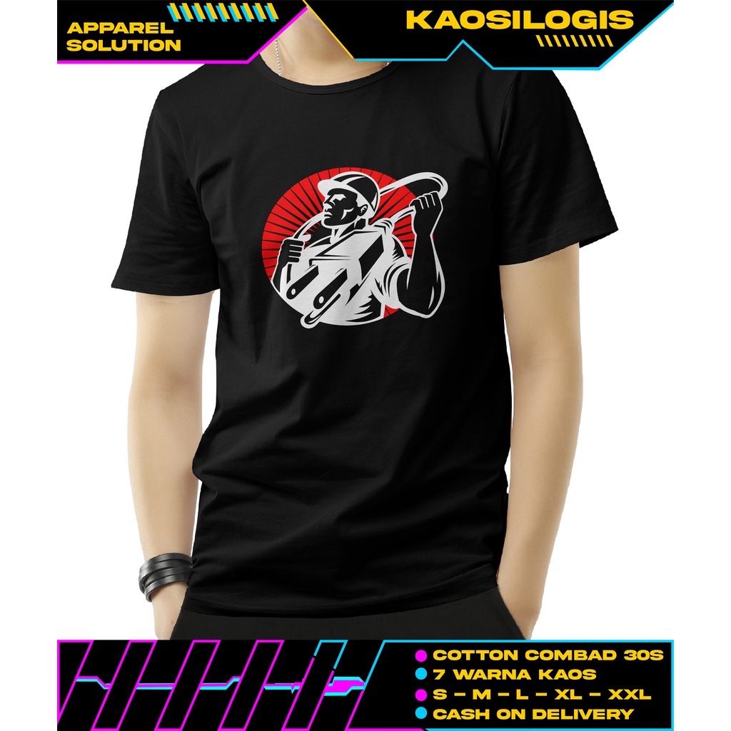 Kaos Teknik Listrik Keren - Kaosilogis