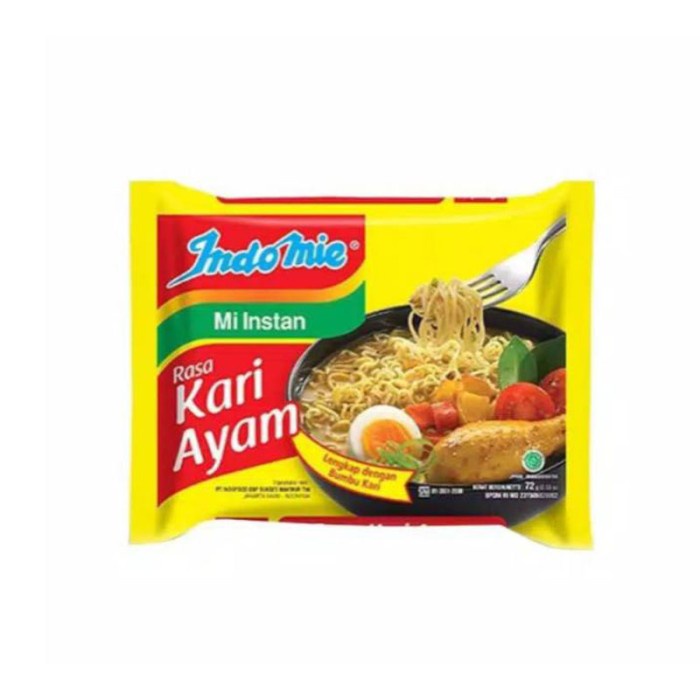 

Indomie Rasa Kari Ayam Bawang Goreng 72 gr