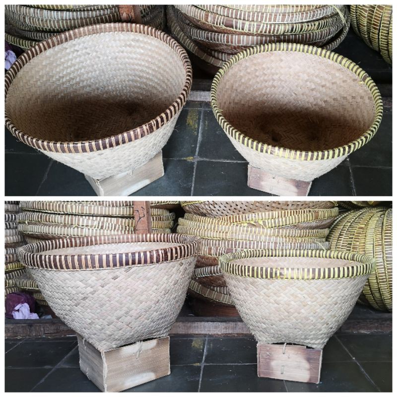 Bakul nasi bambu ceting wakul besar geraisurya