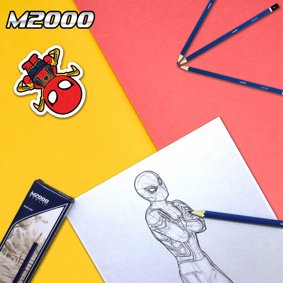 

Pencil 2B Pensil M2000 ecer
