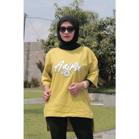 Kaos Oversize Cotton Combed 24s Original Viral Wanita // Model Pingwin // anggosae // Baju Wanita Ijo Lemon