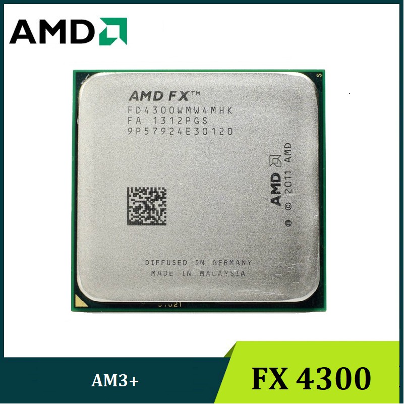 Prosesor AMD FX 4300 3.8 GHz Quad Cores AM3+