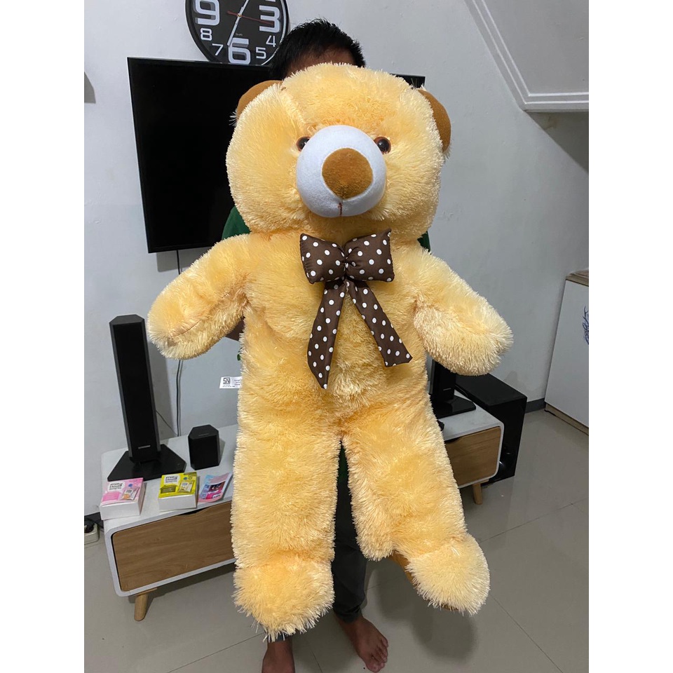 Boneka Teddy Bear Jumbo Pita Boneka Beruang Jumbo 90CM