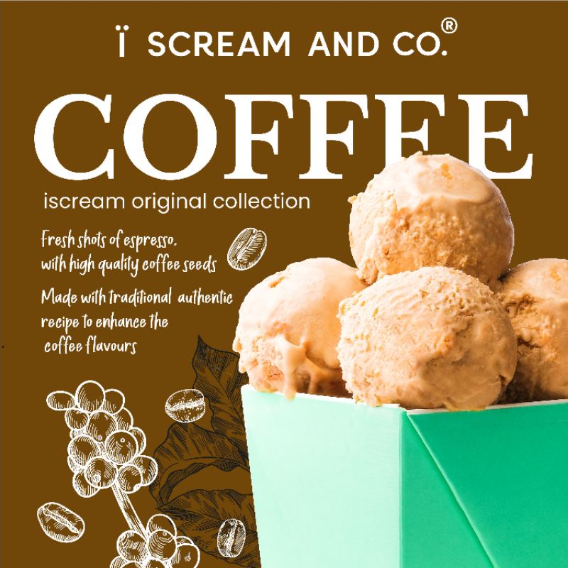 

Iscreamandco COFFEE Ice Cream