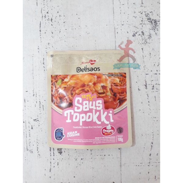 

Delisaos Saus Topokki Creamy 100gr