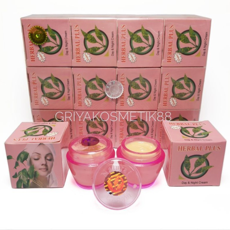 CREAM HERBAL PLUS SUPER ORI HOLO DAUN LUSINAN