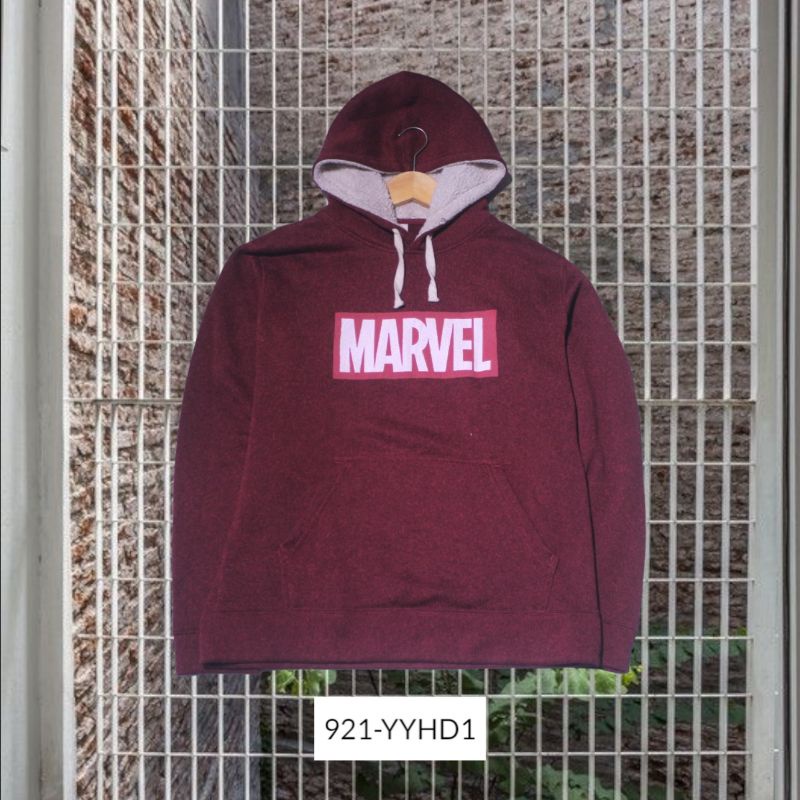 Hoodie Marvel | Bekinian Ready | Preloved Second Pria