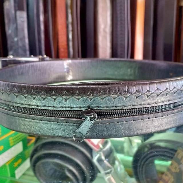 Sabuk rel sleting#ikat pinggang murah
