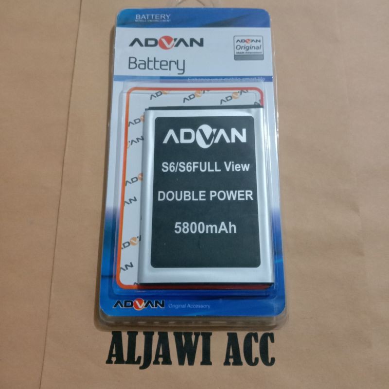 Batre Batere Baterai Advan S6 Full View / Advan i55D  - Original Battery Handphone