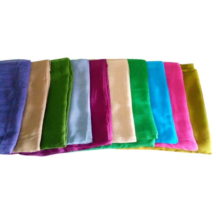 Jilbab Hijab Kerudung Paris Polos Segi Empat Oleh Oleh Haji dan Umroh