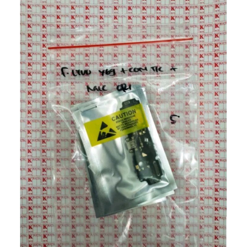 FLEXIBEL FLEXIBLE FLEKSIBEL VIVO Y69 CON CONNECTOR KONEKTOR TC CAS CHARGER MIC ORIGINAL