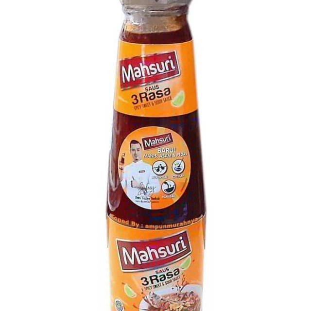 

Mahsuri Saus 3rasa (asam,manis,pedas)265ml