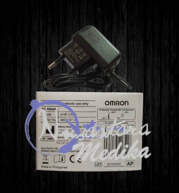 Adaptor Original Omron HHP-CM01 / Bergaransi Resmi AC / DC Adaptor Tensimeter Digital Omron